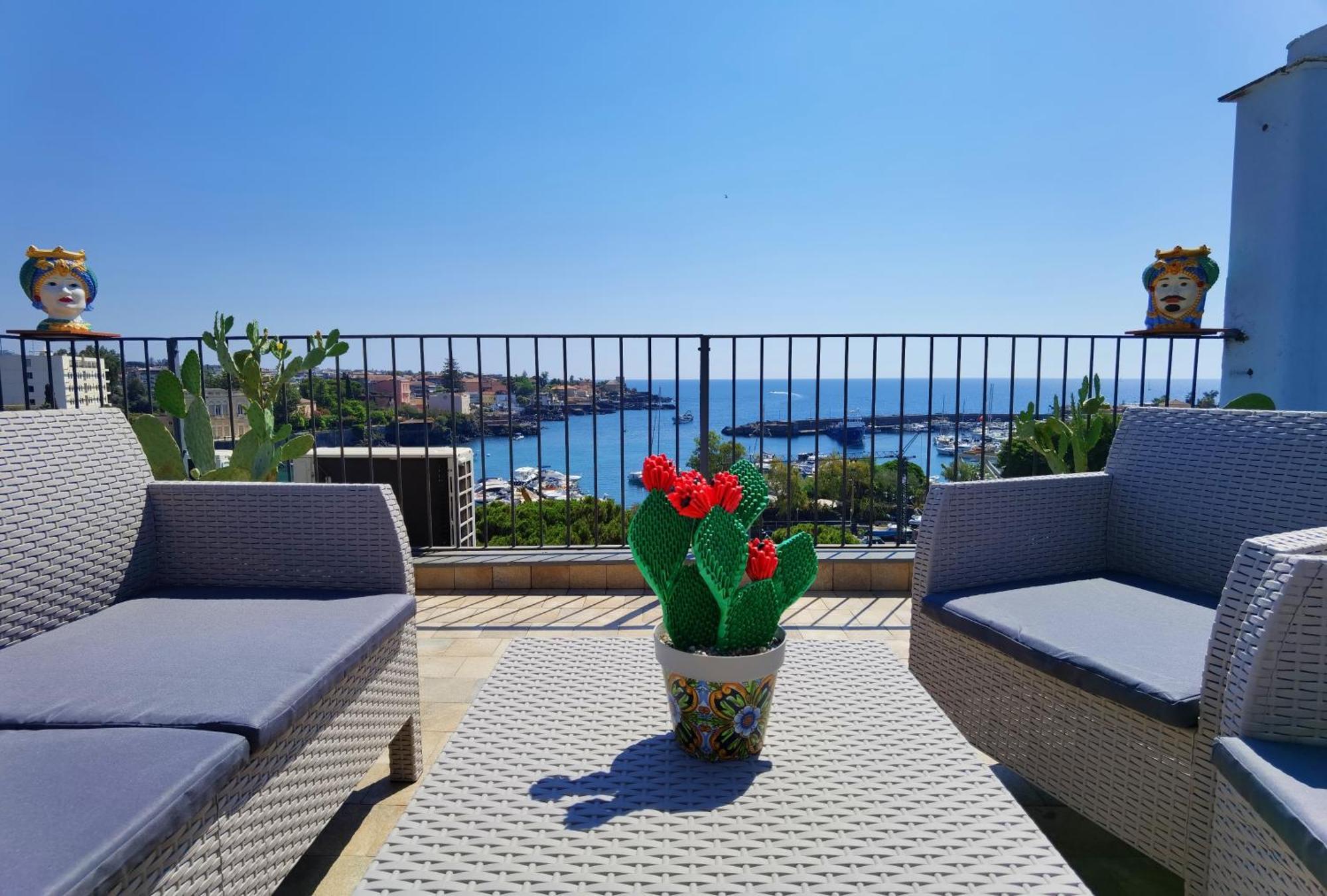 הוילה קטאניה Luxury Sisters House "Il Mare Sole" מראה חיצוני תמונה